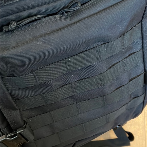Black Tactical Cargo Backpack with Adjustable Straps - Picture 4 of 16
